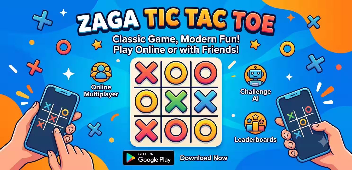 Zaga Tic Tac Toe